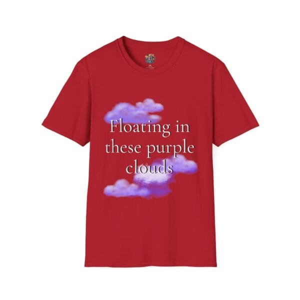 "Floating Above" Lyric Unisex Softstyle T-Shirt - Image 17