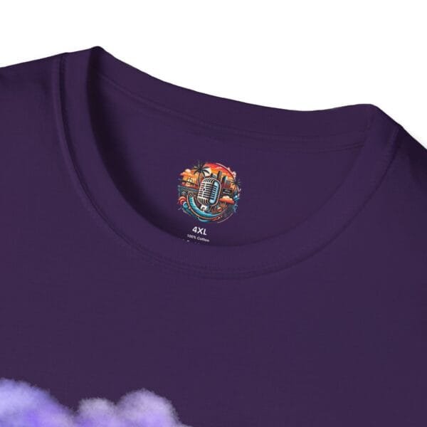 "Floating Above" Lyric Unisex Softstyle T-Shirt - Image 3