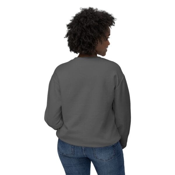 "Floating Above" Lyric Unisex Lightweight Crewneck Sweatshirt - Image 20