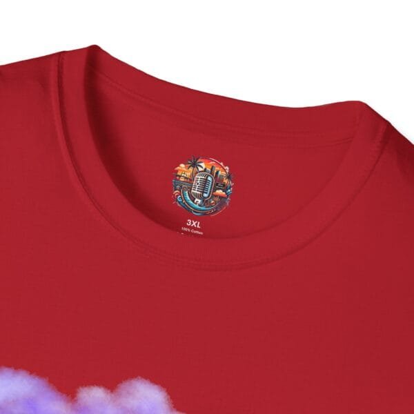 "Floating Above" Lyric Unisex Softstyle T-Shirt - Image 19