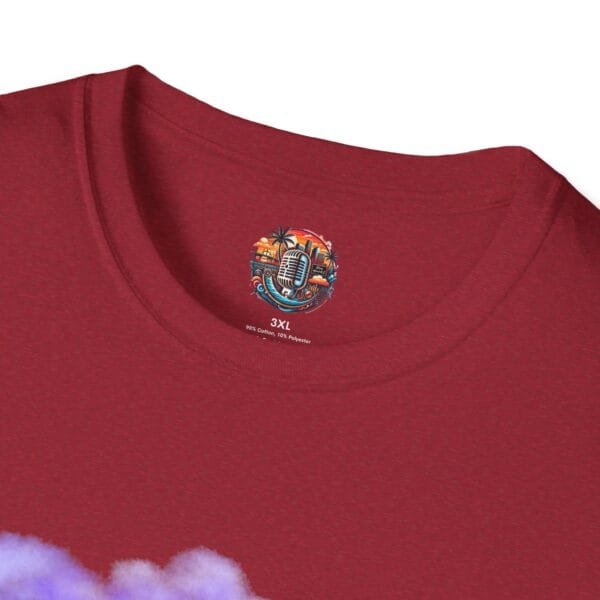 "Floating Above" Lyric Unisex Softstyle T-Shirt - Image 15