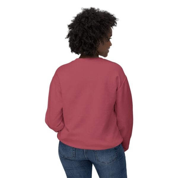 "Floating Above" Lyric Unisex Lightweight Crewneck Sweatshirt - Image 12