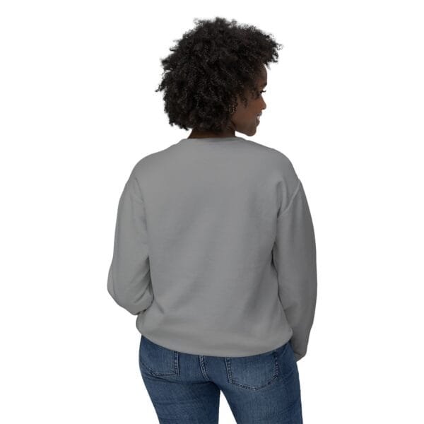 "Floating Above" Lyric Unisex Lightweight Crewneck Sweatshirt - Image 16