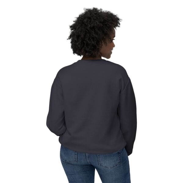 "Floating Above" Lyric Unisex Lightweight Crewneck Sweatshirt - Image 4