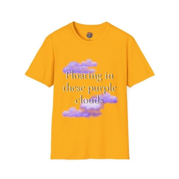 "Floating Above" Lyric Unisex Softstyle T-Shirt - Image 9