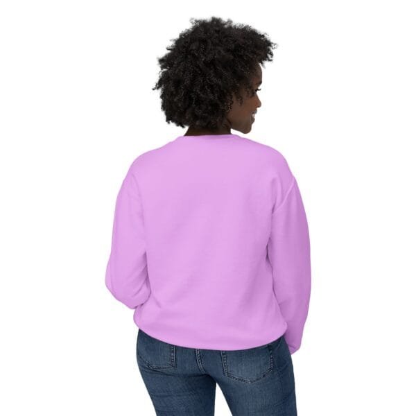 "Floating Above" Lyric Unisex Lightweight Crewneck Sweatshirt - Image 24