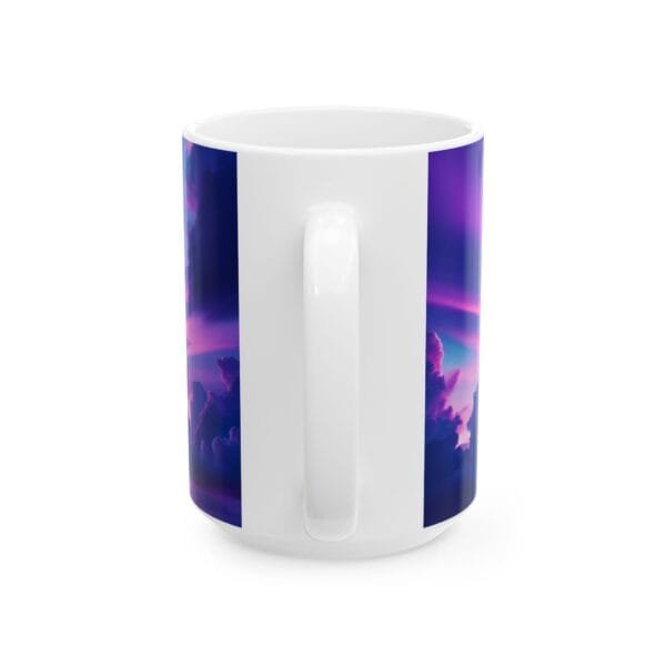 Purple Clouds Dreamscape Ceramic Mug (11oz, 15oz) - Image 6