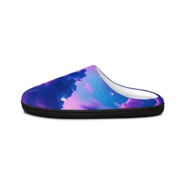 Purple Clouds Dreamscape Men's Indoor Slippers - Image 4