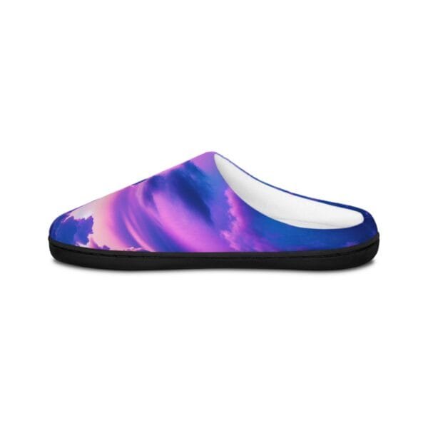 Purple Clouds Dreamscape Men's Indoor Slippers - Image 3