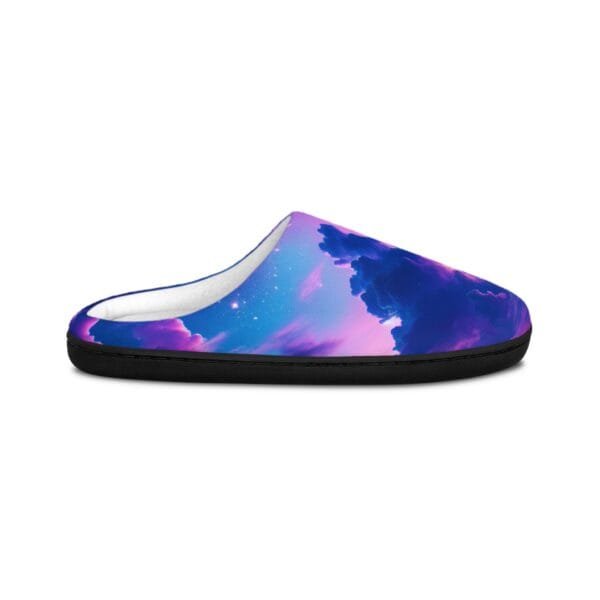 Purple Clouds Dreamscape Men's Indoor Slippers - Image 2