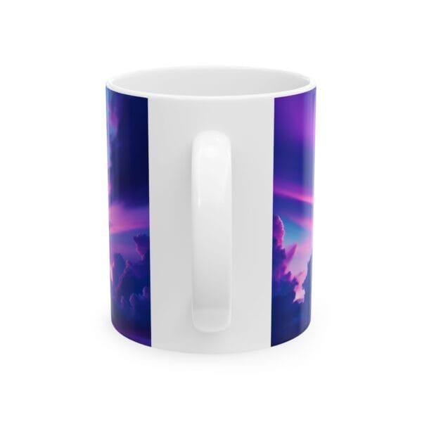 Purple Clouds Dreamscape Ceramic Mug (11oz, 15oz) - Image 2