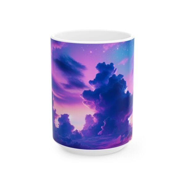 Purple Clouds Dreamscape Ceramic Mug (11oz, 15oz) - Image 5