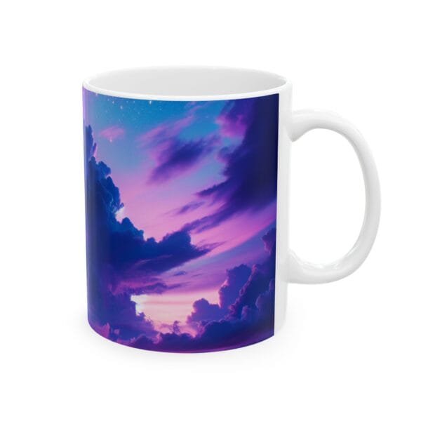 Purple Clouds Dreamscape Ceramic Mug (11oz, 15oz) - Image 4