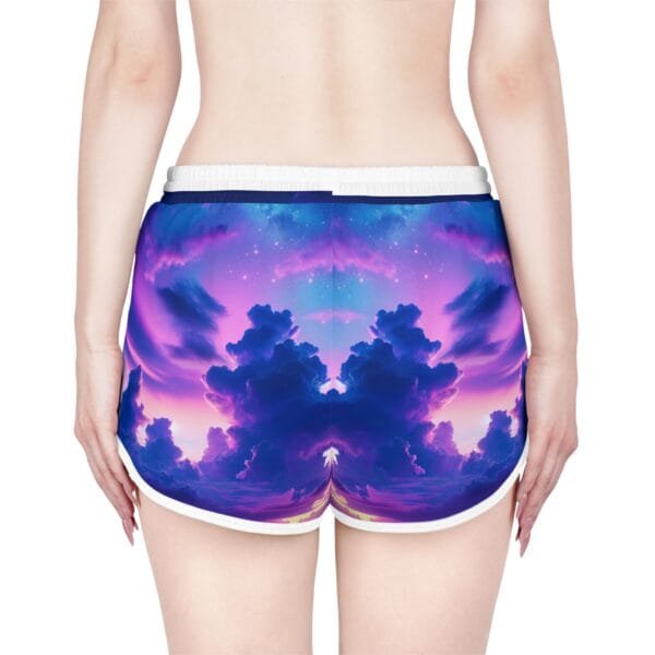 Purple Clouds Women's Relaxed Shorts - Image 8