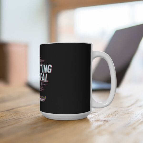 Gaslighting Isn't Real Mug, 15oz Coffee Cup, Funny Gift for Friends, Mental Health Awareness, Dark Humor, Empowerment Merchandise - Image 4